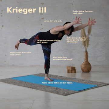 Yoga Chemnitz Krieger III