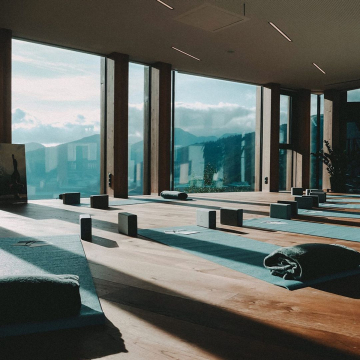 Yogareise Südtirol Yogaraum